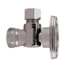 Sioux Chief 132-G1F1C01 - 0147176 - Ang Stop 3/8 Fip X 3/8od Comp 1/4-turn Chr 1/bg