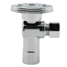 Sioux Chief 132-G2S1C04 - 0121029 - Ang Stop 1/2 Swt x 3/8od Comp 1/4-turn Chrome 1/bx