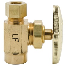 Sioux Chief 133-G2S1CR104 - 0147099 - Str Stop 1/2swt x 3/8od Comp Multi-turn Rgh Brs 1/bx