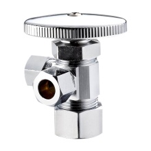 Sioux Chief 134-G2C1C1C04 - 0147020-ang Stop 5/8od x 3/8od x 3/8od 3-way Comp Multi Chrm 1/bx