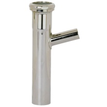 Sioux Chief 216-086 - Dw Tailpiece Chrome Slip Joint 1-1/2 x 8 W/ 3/4 Dwbr