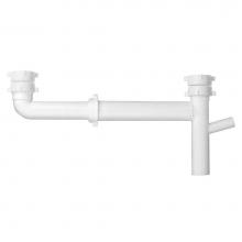 Sioux Chief 230-190616101 - End Outlet Telescoping White All Purpose 1-1/2x16 W/ 3/4 Dw Brnch 1/bg