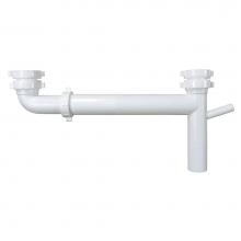 Sioux Chief 230-180616101 - End Outlet Telescoping Wht All Purpose 1-1/2x16 W/ 1/2 Dw Brnch 1/bg