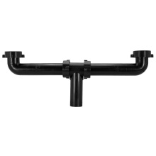 Sioux Chief 230-311616101 - Center Outlet Black Direct Connect 1-1/2 x 16 1/bg