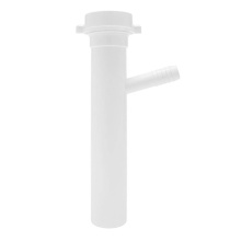 Sioux Chief 230-53060825 - Dishwasher Tailpiece White Slip Joint 1-1/2 x 8 W/ 1/2 Dwbr 1/bg