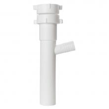 Sioux Chief 230-58060825 - DISHWASHER TAILPIECE WHITE ALL PURPOSE 1-1/2 X 8 W/ 3/4 DWBR 1/BG