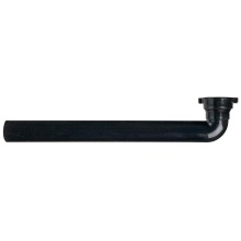 Sioux Chief 230-61161525 - Waste Arm Black Direct Connect 1-1/2 x 15 1/bg
