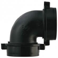 Sioux Chief 230-8216125 - 90 Elbow 1-1/2 Sj x Sj W/poly Washers Black 1/bg