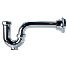 Sioux Chief 240-0553C04 - P-trap 1-1/4 W/clean Out Bell Escutcheon 17ga 1/bx