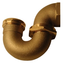 Sioux Chief 240-08948R104 - L.a. Regulation Trap 1-1/2 Sj x 2 Fip Rough Brass Cast 1/bx