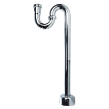 Sioux Chief 240-13631C04 - S-trap 1 1/2 W/ Brass Nuts & Box Escutcheon Chrome 17ga 1/bx