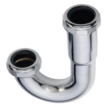 Sioux Chief 240-1551C12 - J-Bend 1-1/4 Chrome 22Ga