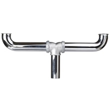 Sioux Chief 240-316116C04 - Center Outlet Direct Connect 1-1/2 x 16 Chrome 22ga 1/bx