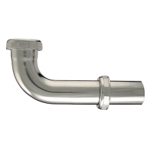 Sioux Chief 240-825108C01 - 90 Elbow Sj x Plain End 1-1/4 x 8 Chrome 22ga 1/bg