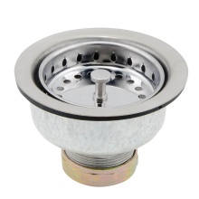 Sioux Chief 245-16440C04 - Kwik-fit Cup Style Sink Strainer, Zinc Nuts, Chrome 1/bx