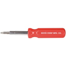 Sioux Chief 314-10 - Screwdrive 6-n-1 With Red Handle