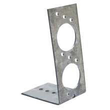 Sioux Chief 521-3725B - L-brkt For Pipeeye 3x4 Galv 14-ga