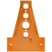 Sioux Chief 521-6416 - 1/2 & 3/4 Cu-pltd Brkt W/out Spikes