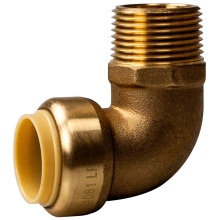 Sioux Chief 632QG222M - Elbow 1/2 Pdq x 1/2 Mip No Lead