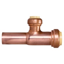 Sioux Chief 641Q3-3Q2 - Manifold Tee 3/4 Pdq x 3/4 Cts x 1/2 Pdq Nl