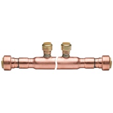 Sioux Chief 672Q0599 - Mnfld 3/4 Pdq x 3/4 Pdq W/5-1/2 Pdq Br Nl