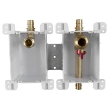 Sioux Chief 687-3WH - Servicebox (red) Heater 2box Flow Vlv&non 3/4 x 3/4 F1960