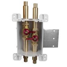 Sioux Chief 687-3XDT - Servicebox (green) 2 Valve W/drains 3/4 F1807 x 3/4 F1807