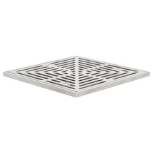 Sioux Chief 801-SQ2 - Strainer & Ring Cast Ss 7 Sq