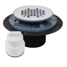 Sioux Chief 821-T270A - Drain & Plug Shwr Pan Abs Ss Sn Pr