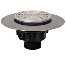 Sioux Chief 822-2ASR - Drain Halo 2 Abs Ss R&s Rnd