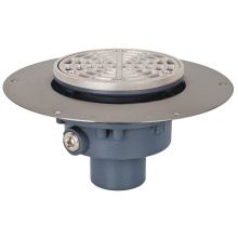 Sioux Chief 822-2DSR - Drain Halo 2 Di Nh Ss R&s Rnd