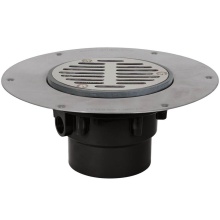 Sioux Chief 822-3AS - Drain Halo 3 Abs 18ga Ss Strn