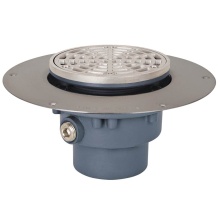 Sioux Chief 822-3DSR - Drain Halo 3 Di Nh Ss R&s Rnd