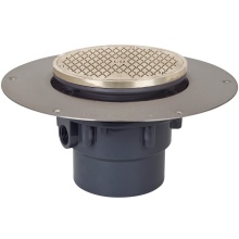 Sioux Chief 822-C3PNR - Cleanout Halo 3 Pvc Nb R&c Rnd