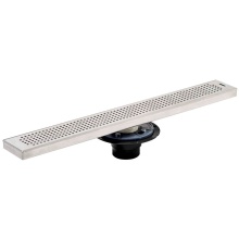 Sioux Chief 823-TX26SA - Shower Pan Drain With 26 In Linear Head - Stamped Strainer