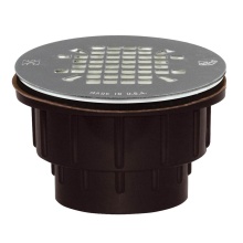 Sioux Chief 825-27A - Drain Shwr Mod Abs Ss Strn Snap