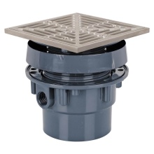 Sioux Chief 832-35PSQ - Drain Finish Line 3 Pvc 5ss R&s Sqr