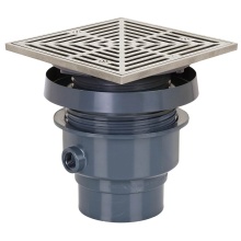 Sioux Chief 832-36PSQ - Drain Finish Line 3 Pvc 6ss R&s Sqr