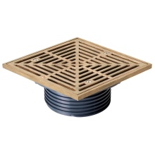 Sioux Chief 832-4HNQ - Finish Head Abs 4 Drain 6nb R&s Sq