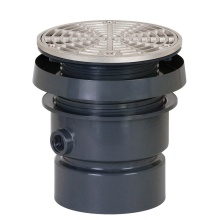 Sioux Chief 832-4PSR - Drain Finish Line 4 Pvc 6ss R&s Rnd