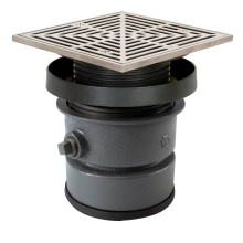 Sioux Chief 832-64DSQ - Drain Finish Line 4 Pj 6ss R&s Sqr