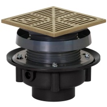 Sioux Chief 833-3ANQ - Drain Finish Line 3 Abs 6nb R&s Sq