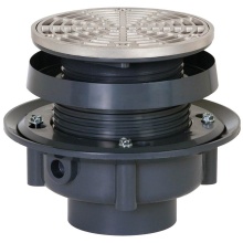 Sioux Chief 833-4PSR - Drain Finish Line 4 Pvc 6ss R&s Rnd