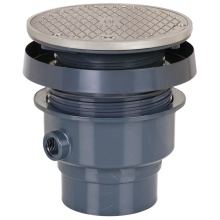 Sioux Chief 834-3PSR - Cleanout Finish Line 3 Pvc 6ss Rnd