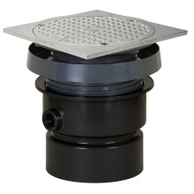 Sioux Chief 834-4ASQ - Cleanout Finish Line 4 Abs 6ss Sqr