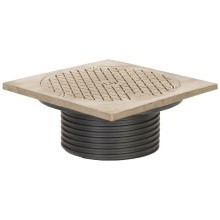 Sioux Chief 834-4DHNQ - Finish Head Di 4 Cleanout 6nb R&c Sq