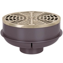 Sioux Chief 841-29PNR - Drain Quad Pvc 2fs Nb R&s Rd