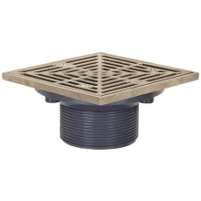 Sioux Chief 842-2LNQ - Adj Floor Drain 2 Abs 4nb R&s Sq L/a