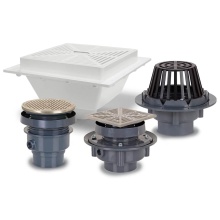 Sioux Chief 842-36LSQ - Adj Floor Drain 3 Abs 6ss R&s Sq