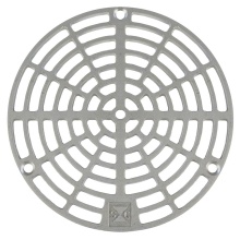 Sioux Chief 842-SCS4 - Strainer Ss304 6-1/8 Dia Rnd With Screws